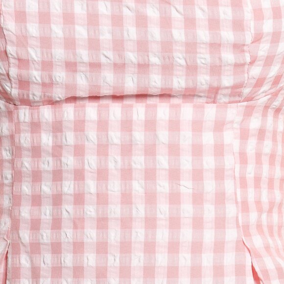 Althea Mini Dress - Pink Gingham (Petal & Pup) - Picture 7 of 8